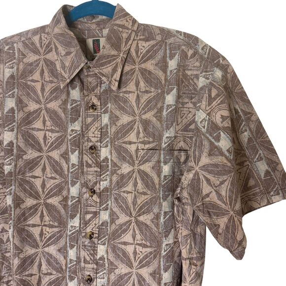 Tori Richard Honolulu Hawaiian Mens Button Front Shirt Bundle of 2 L bv - Picture 6 of 9